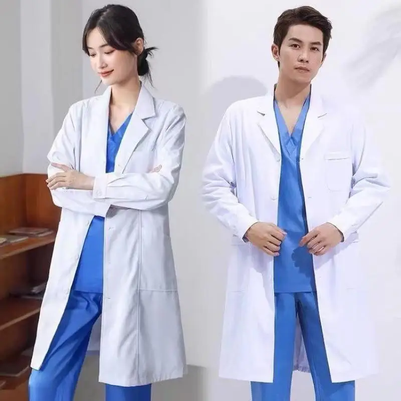 Medical Lab Coats - Blouse de laboratoire blanche, uniforme médical
