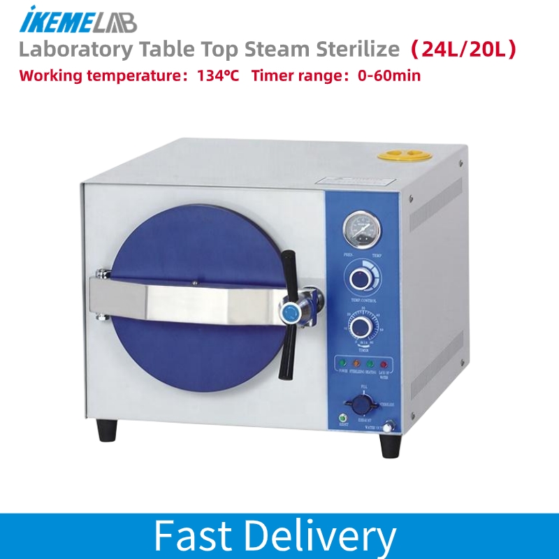 Autoclave Sterilizer Dental - IKEME 20L laboratoire Autoclave Machine électrique