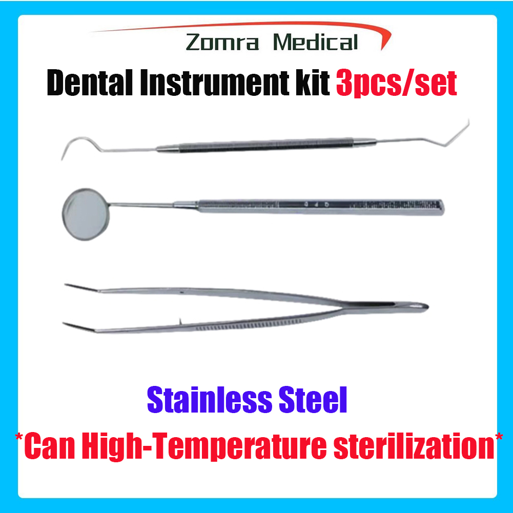 Kit d'instruments dentaires po - Dental Mirror Probe avis et prix