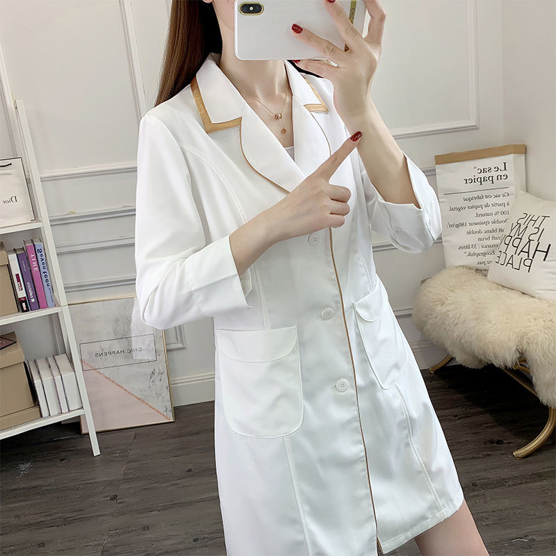 Blanc court beauté uniforme ro - Medical Lab Coats avis et prix