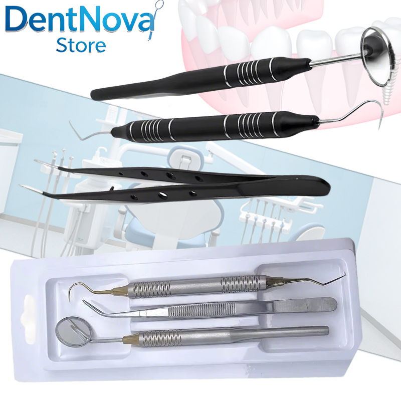 Ensemble d'examen dentaire en  - Dental Mirror Probe avis et prix