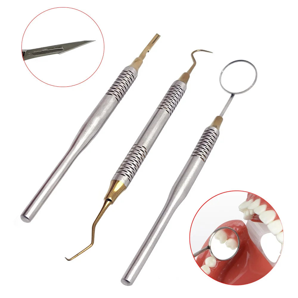 Miroir buccal dentaire en acie - Dental Mirror Probe avis et prix
