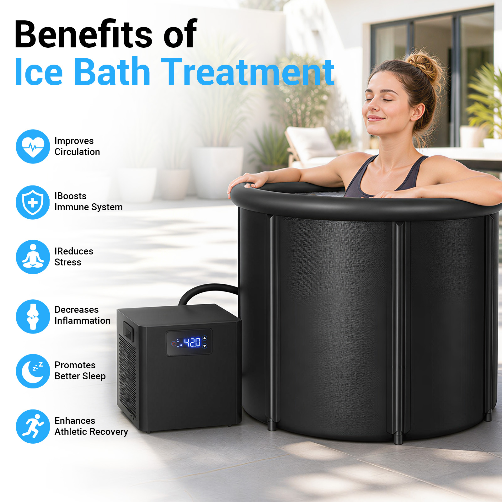 Kit de bain de glace ovale et  - Water Bath Laboratory avis et prix