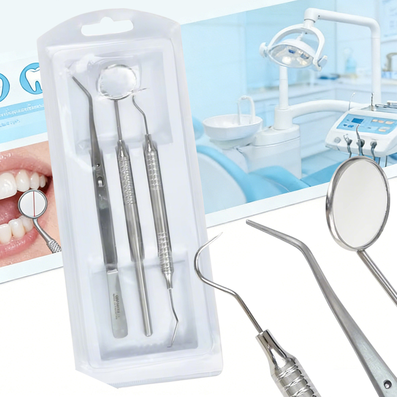 Kit de 3 pièces pour le nettoy - Dental Mirror Probe avis et prix